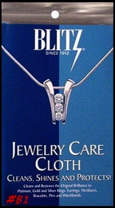Blitz Jewelry Cleaning Cloth (1) MADE in The USA!
