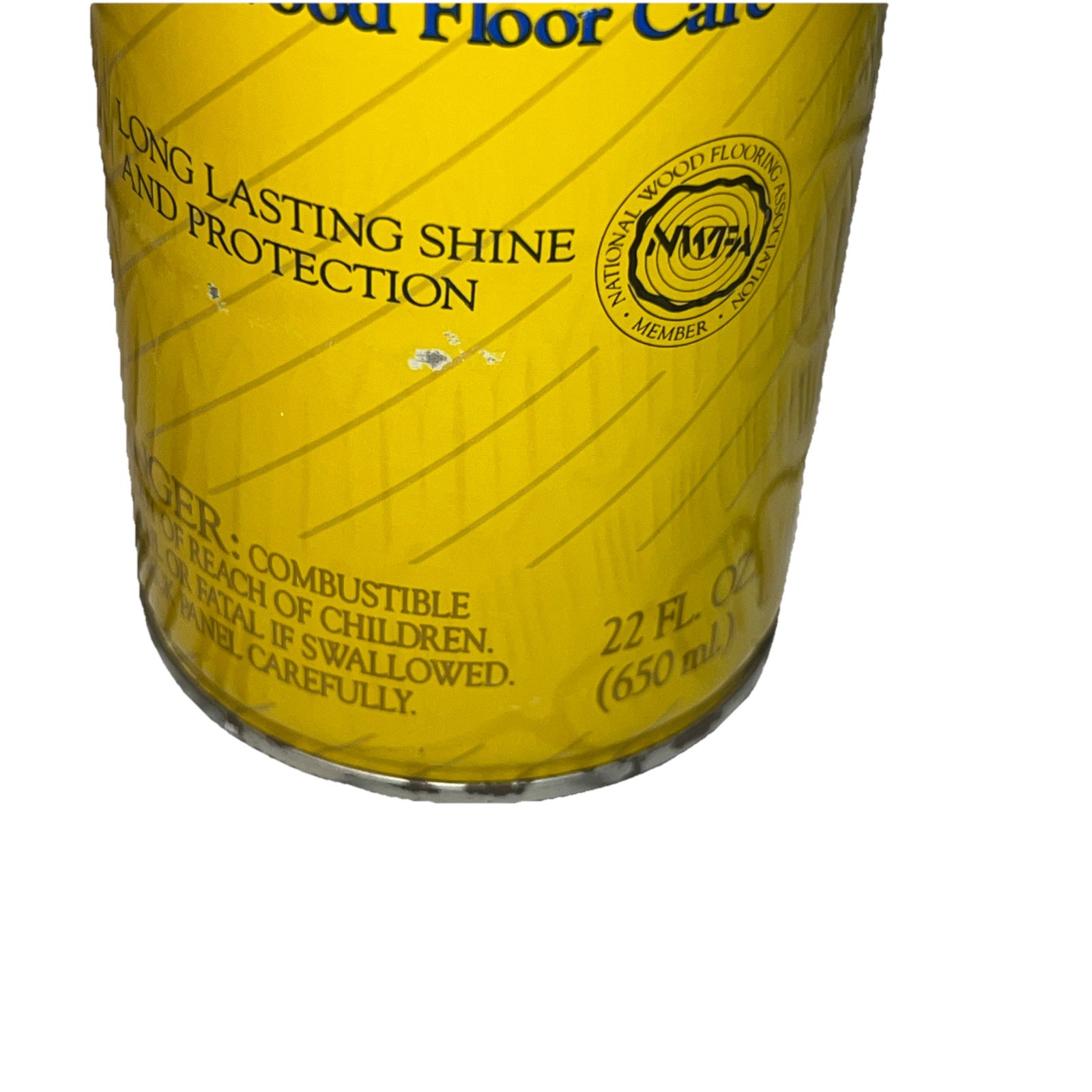 SC Johnson One Step No Buff Wax Fine Wood Floor Care 22oz Unopened- Discontinued