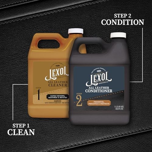 Leather Conditioner by , Use on Furniture, Car Interiors, 34 Fl Oz (Pack of 1)