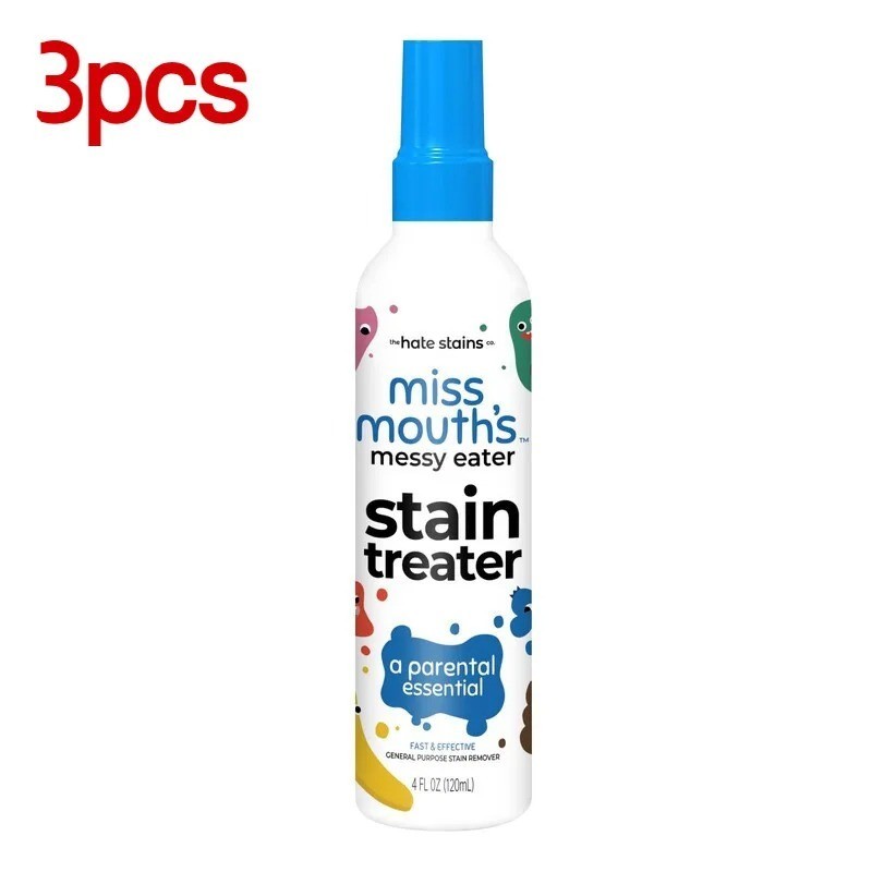 Miss Mouth’s – Messy Eater Stain Treater Spray 4 fl oz – Stain Remover 3 – Pack