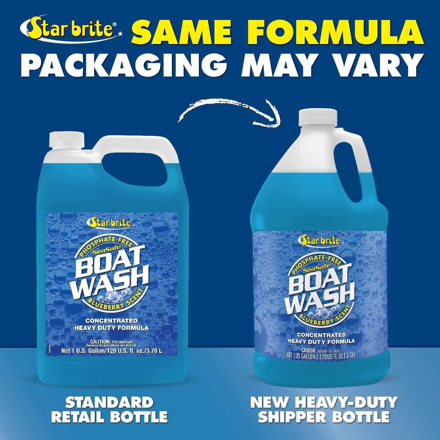 Star brite Concentrated Boat Wash Blueberry Scent 1 Gallon