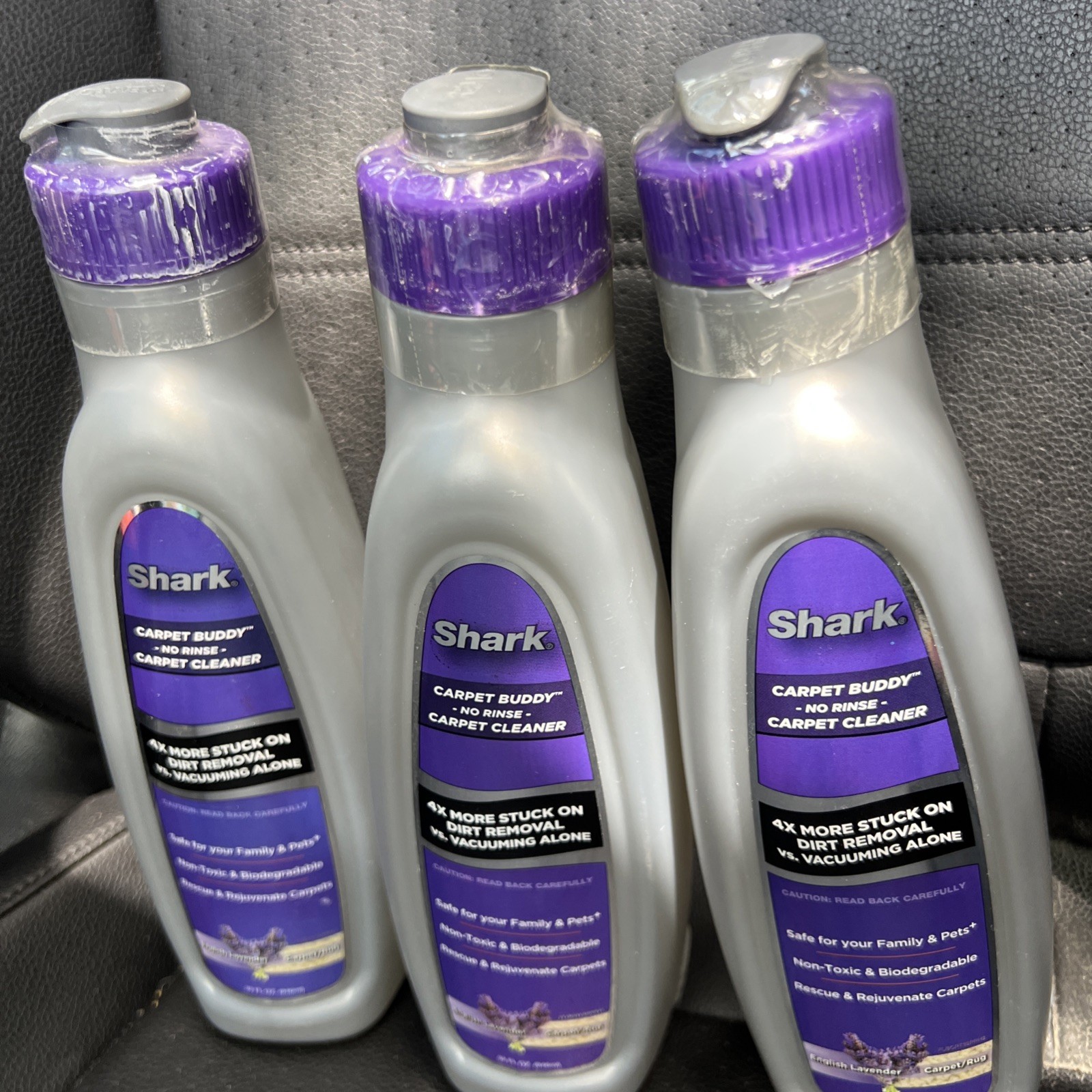 NEW! SEALED! Shark Carpet Buddy No Rinse Carpet Cleaner English Lavender 32oz