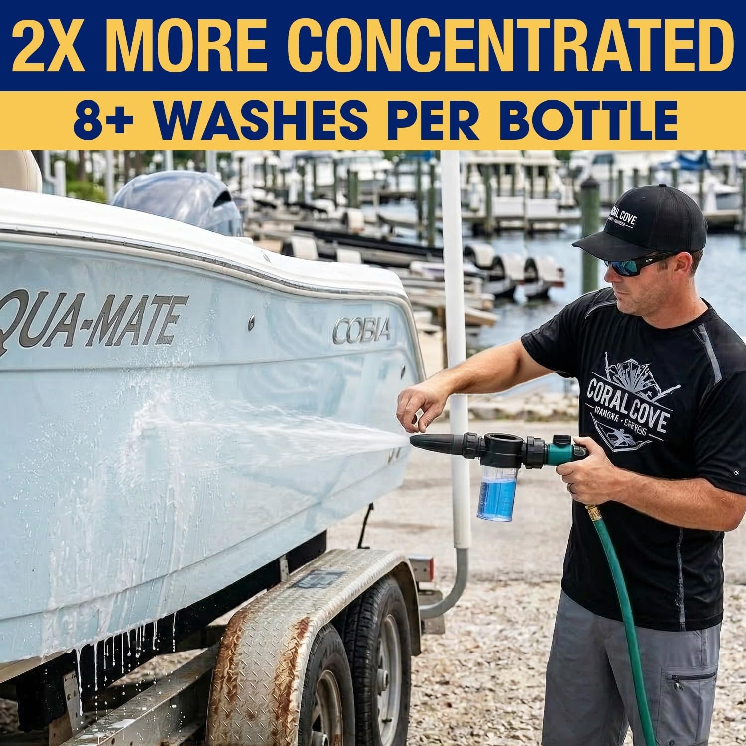 32 Oz Salt Remover & Corrosion Protection – Marine & Vehicle Cleaner for Boats,