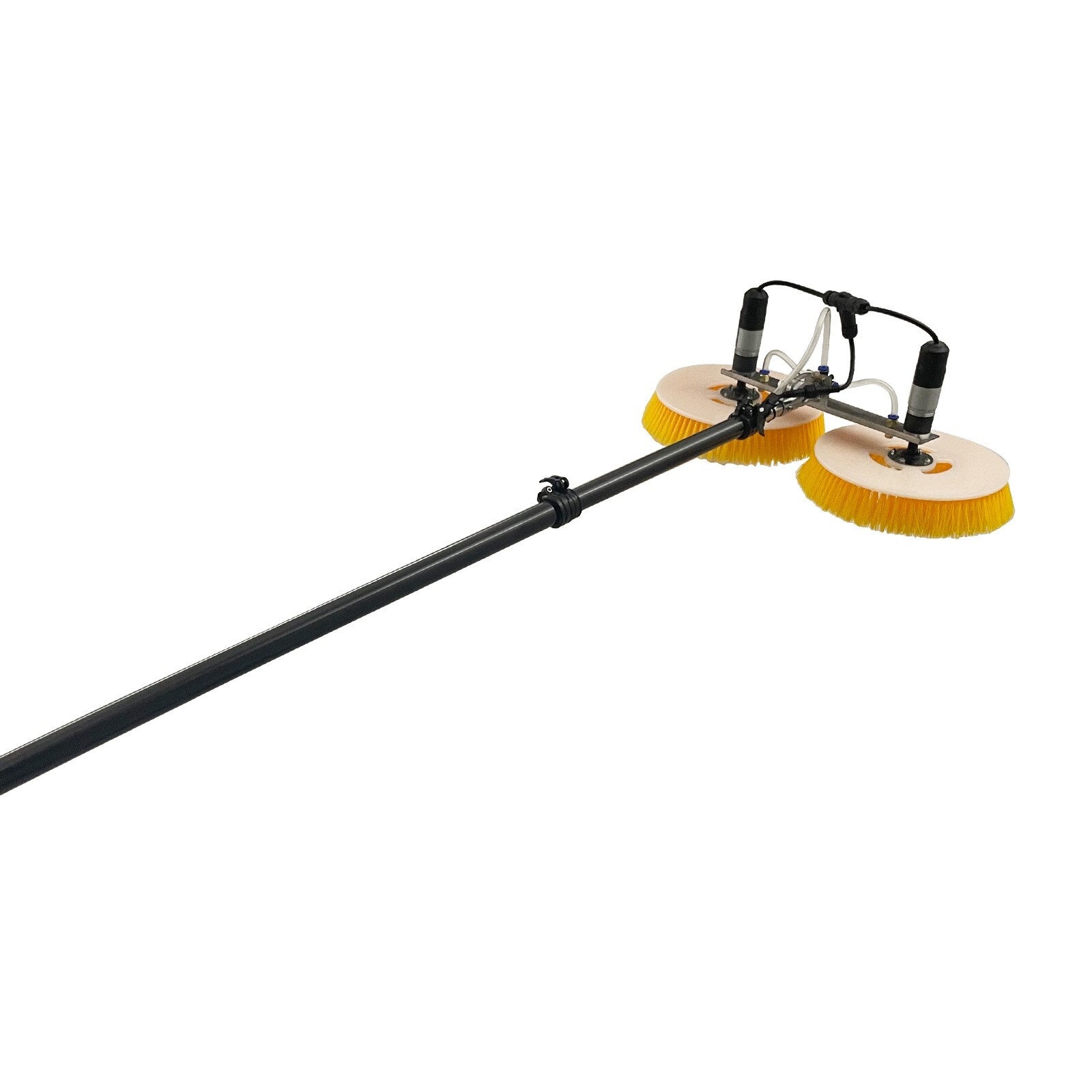110V 4m Telescopic Rod Double Head Electric Solar Photovoltaic Cleaning Machine