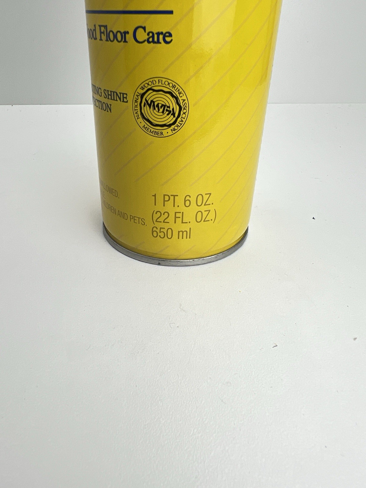 SC Johnson One Step No Buff Wax Fine Wood Floor Care 22 Fl Oz Can (80% + full)