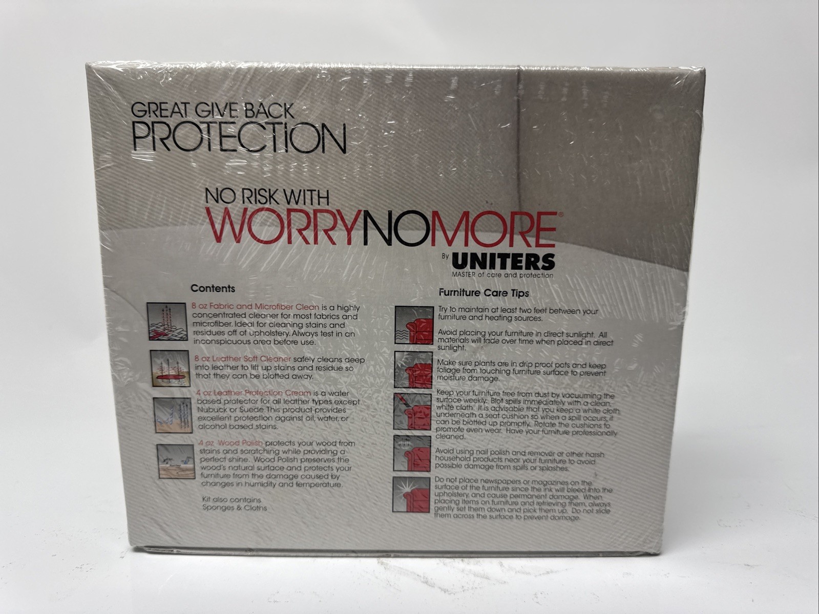 Uniters Furniture Master Of Care & Protection No Risk With Worry No More Kit