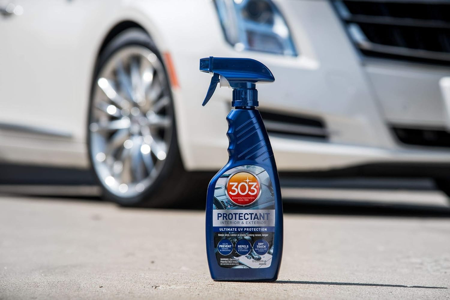 Automotive Protectant Spray Helps Prevent Fading & Cracking Repels Dust Lint & S