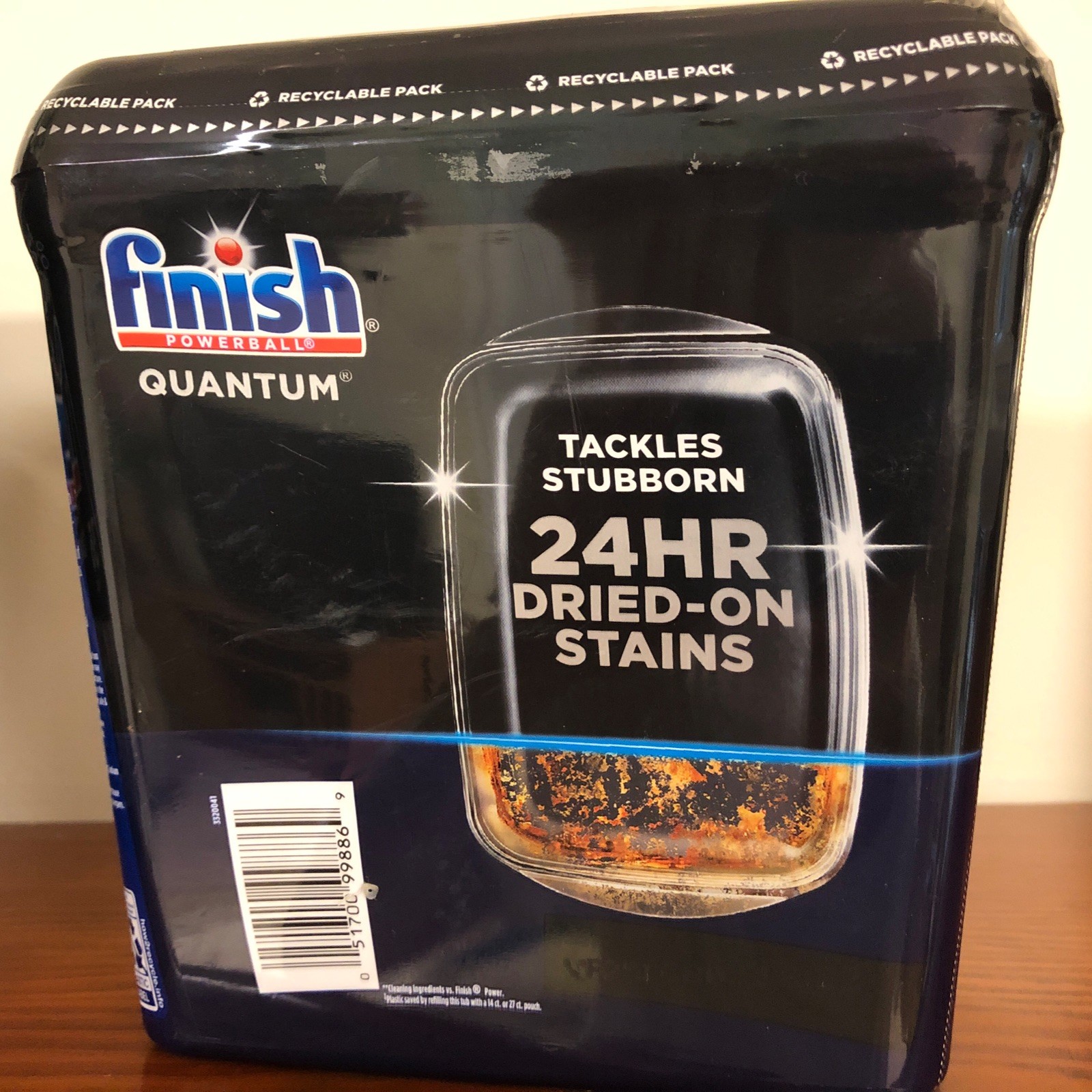 3 Pk Finish Powerball Quantum 36 tabs Autodishwasher 15.8 oz