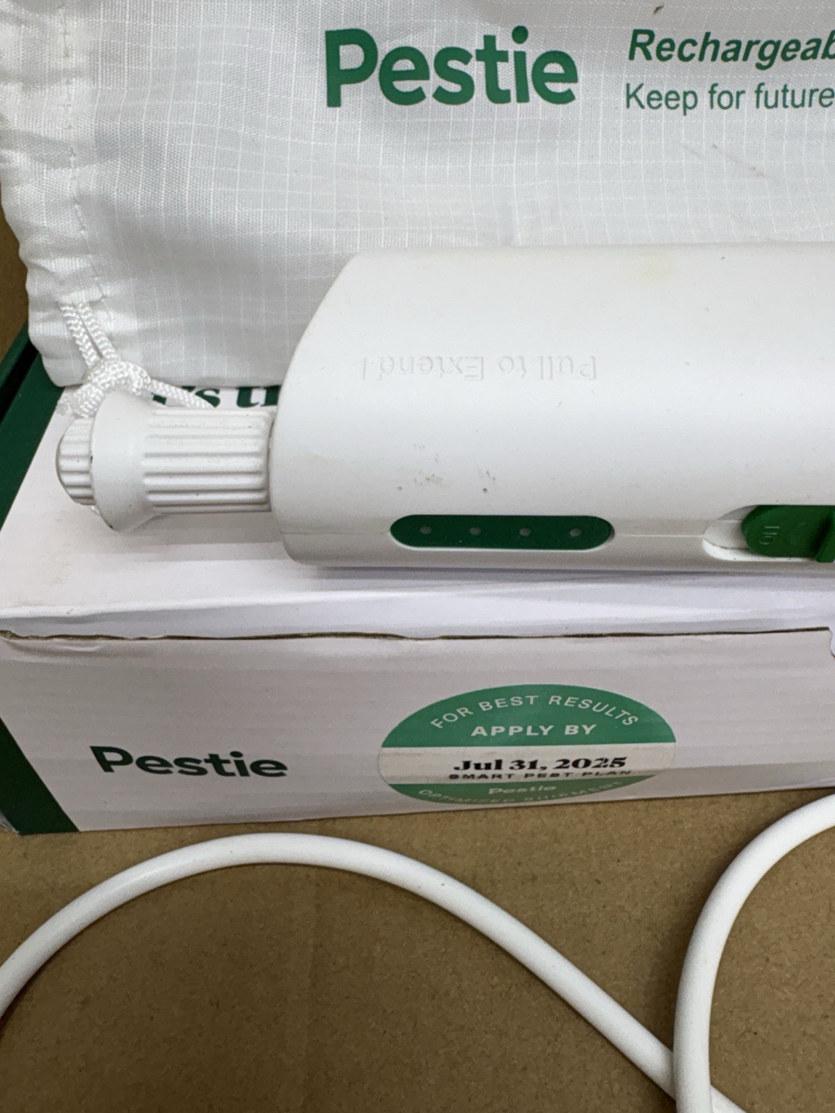 Pestie Rechargeable Sprayer for home and lawn effortless application
