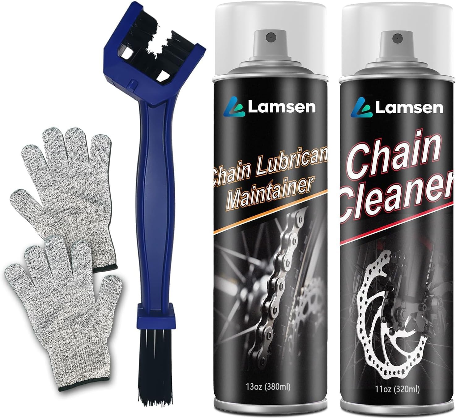 Chain Cleaner Kit, Professional Bike Chain Cleaner Set, Motorcycle Cleaning K…