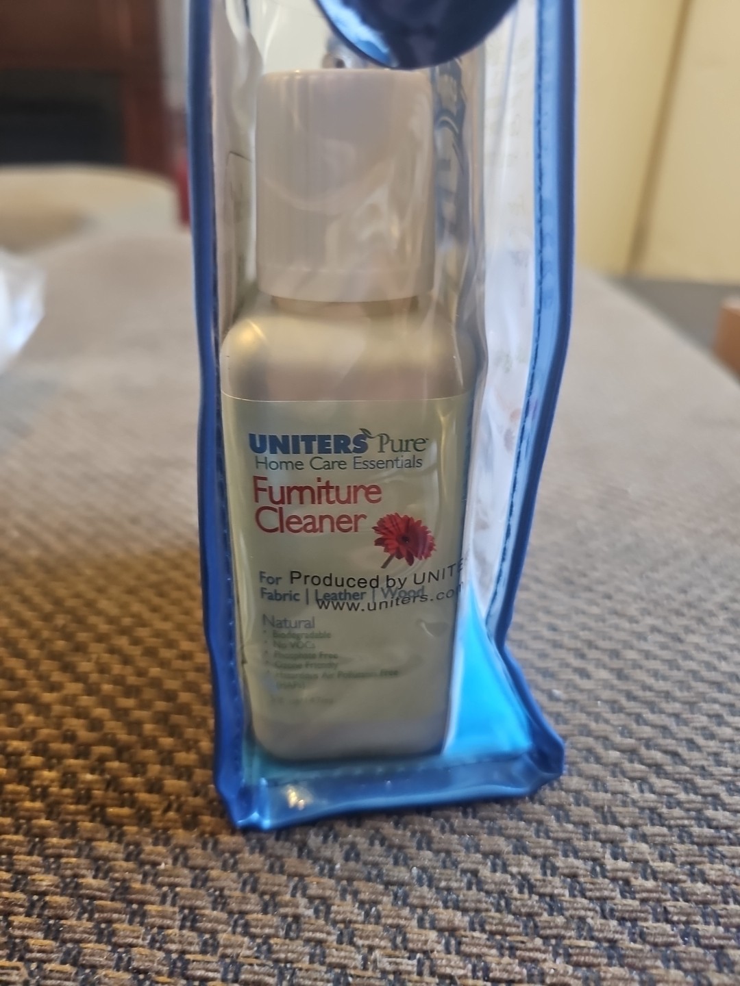 Furniture Cleaner Uniters Pure Home Care Essentials Stain Remover Set New 2) 5oz