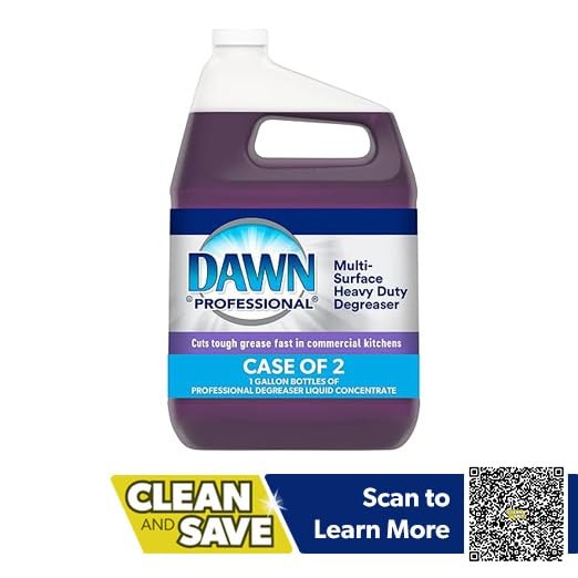 Dawn Professional Heavy Duty Degreaser 128 Fl Oz 2 Pack Multi Surface Cleaner