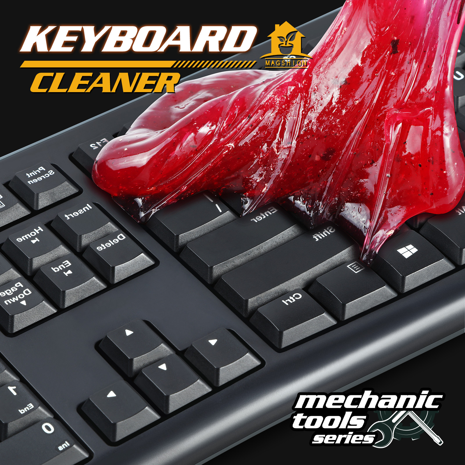 2 Piece Multi Purpose Cleaning Gel Jelly Detailing Tool Dust Car Home Keyboard