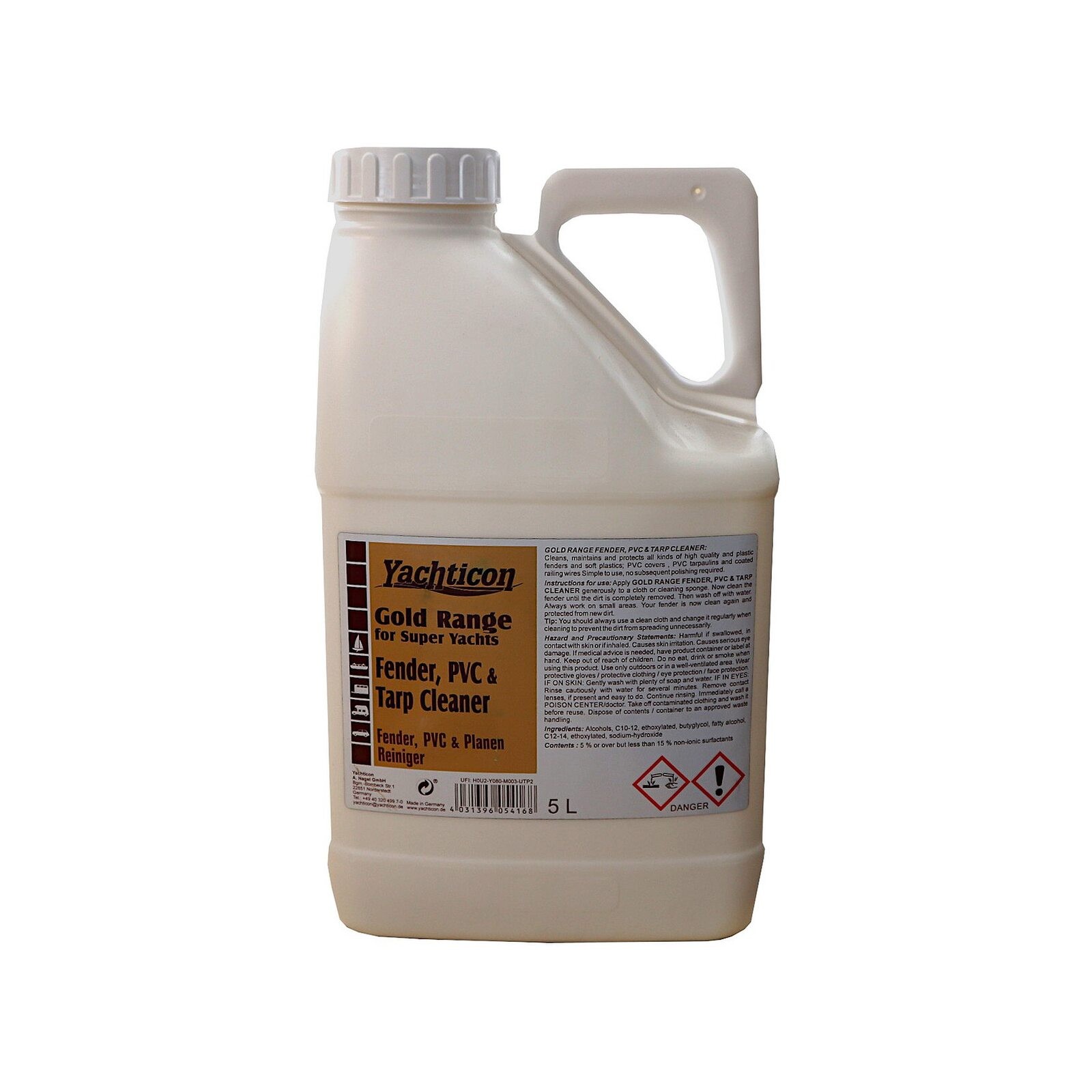 Superyacht Fender, PVC and Tarp Cleaner 5 Liters