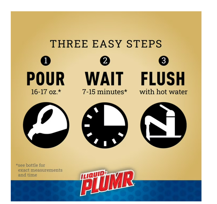 Liquid-Plumr Pro-Strength Clog Destroyer Gel with PipeGuard, 80 fl oz, 2 Pack