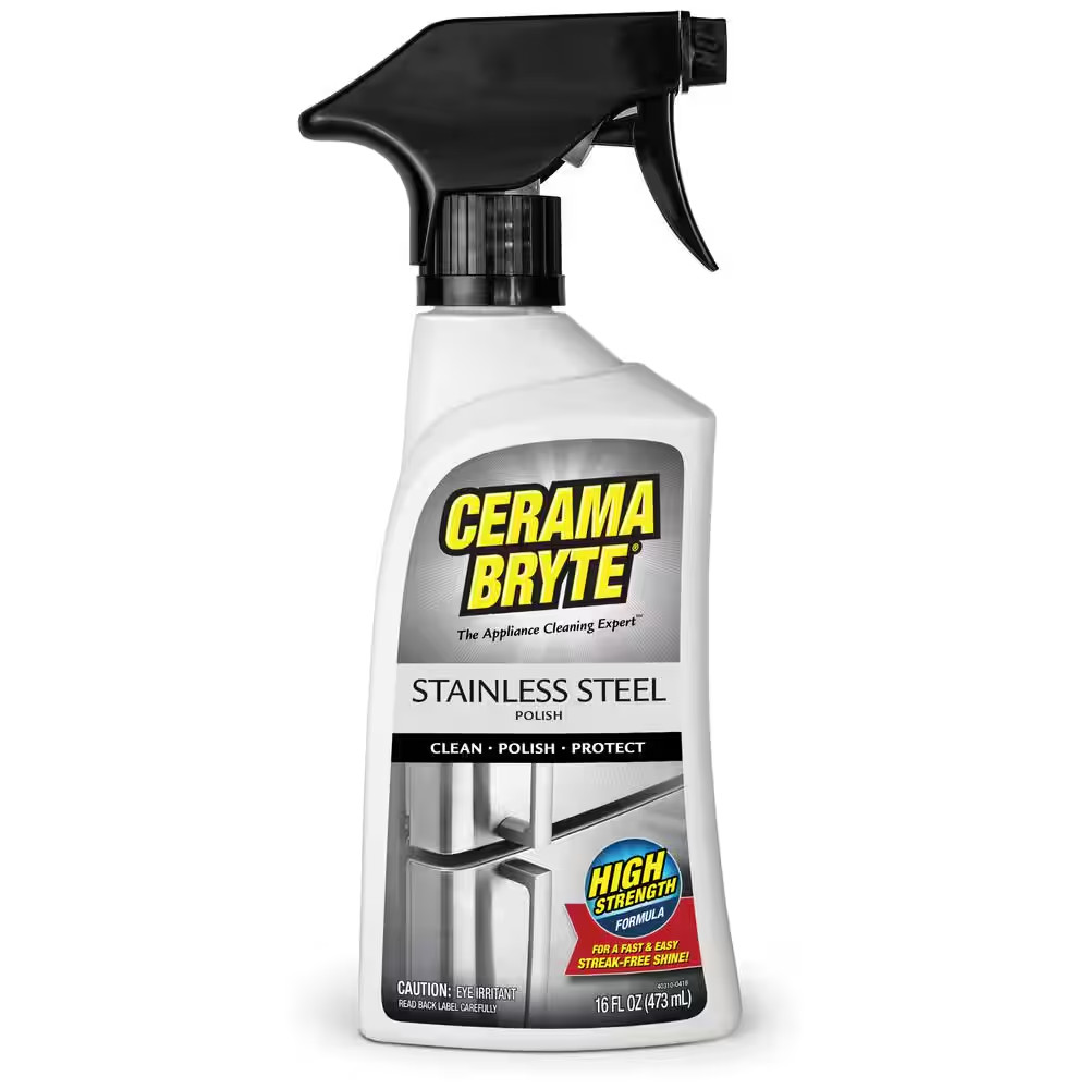 Cerama Bryte Stainless Steel Cleaning Polish and Conditioner 16 Oz.