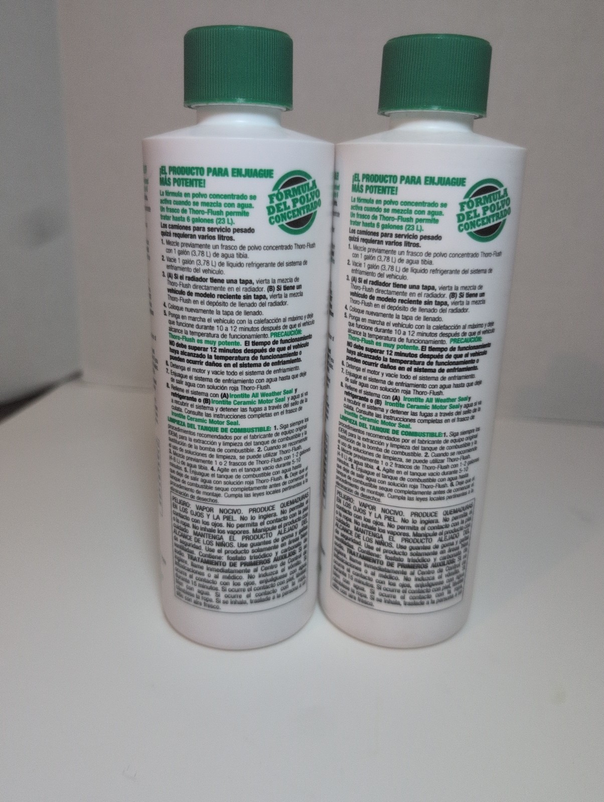 Thoro Flush Cleans All Cooling Systems 16 FL.OZ 455 mL LIMPIA. (2)