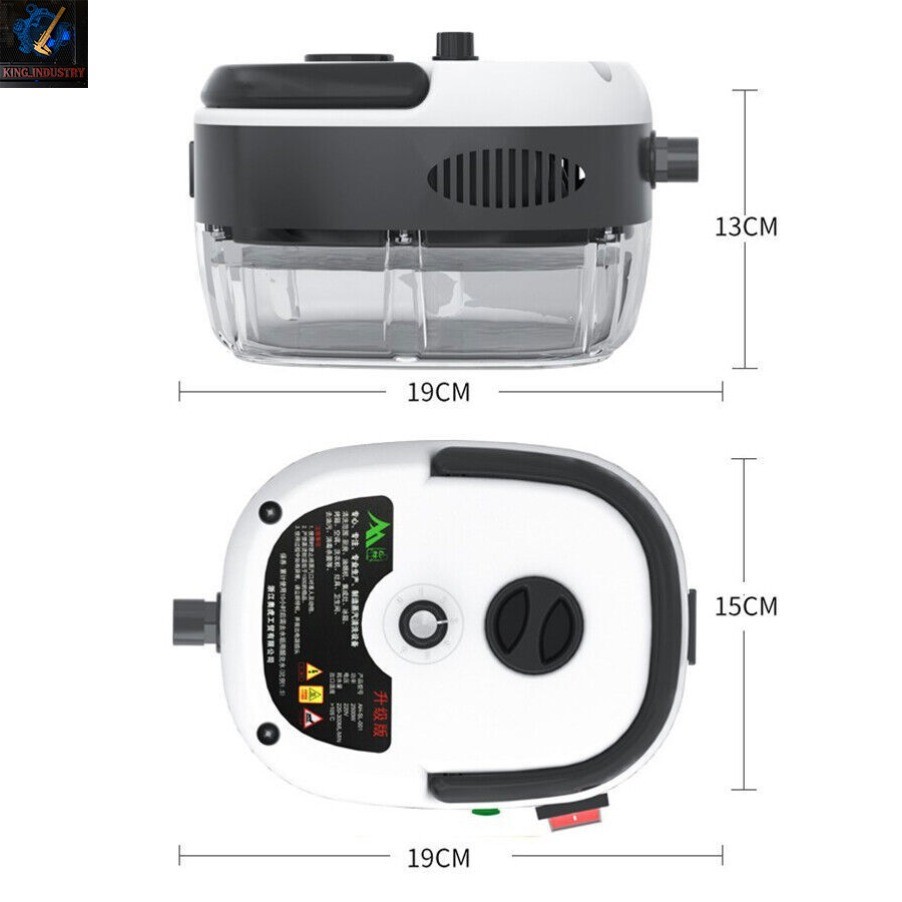 2500W High Pressure Steam Cleaner Machine Portable Cleaning Machine for Home Car