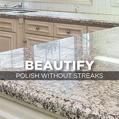 Weiman Granite Cleaner and Polish – 12 Fluid Ounce – Enhances Assorted Sizes