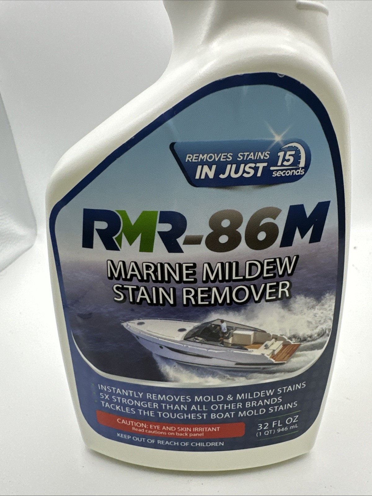 RMR-86 Instant Mold and Mildew Stain Remover Spray – Scrub Free Formula, 32 Fl O