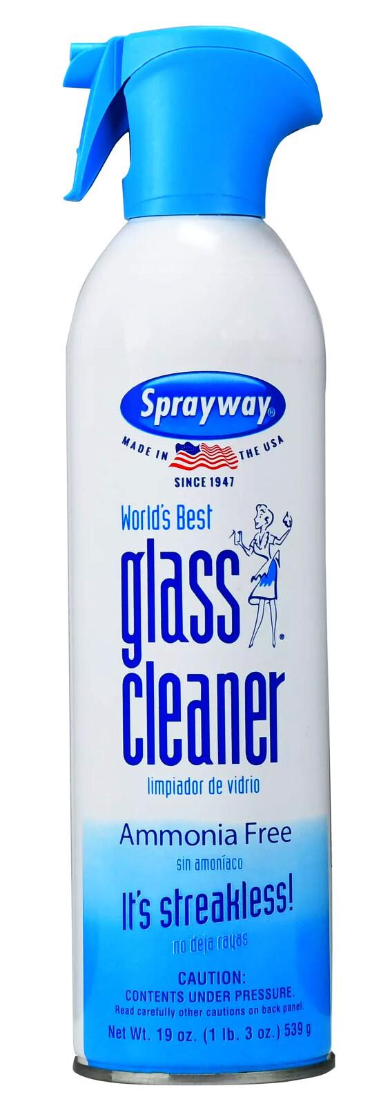 World’s Best GLASS CLEANER Trigger spraY Fine Mist frESH clean SprayWay 1892496
