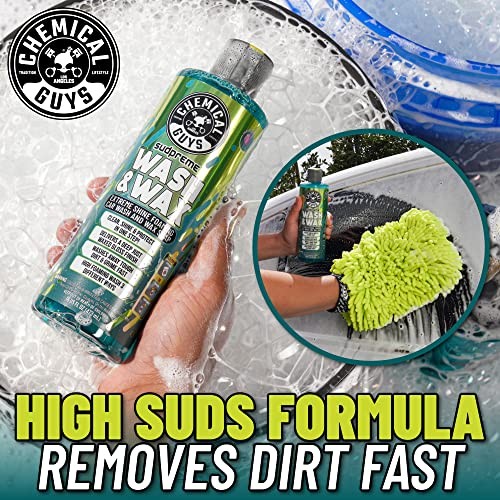 Sudpreme Wash & Wax 128 oz High Suds Foaming Car Wash Soap with Carnauba Wax