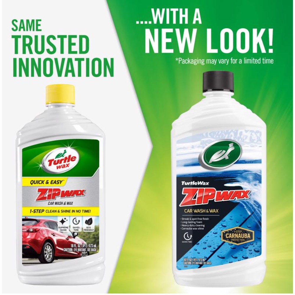 Turtle Wax Zip Wax Car Wash 16 oz