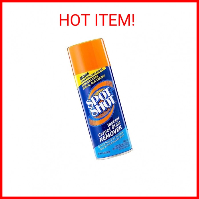 Spot Shot Instant Carpet Stain Remover, Aerosol, 14 OZ