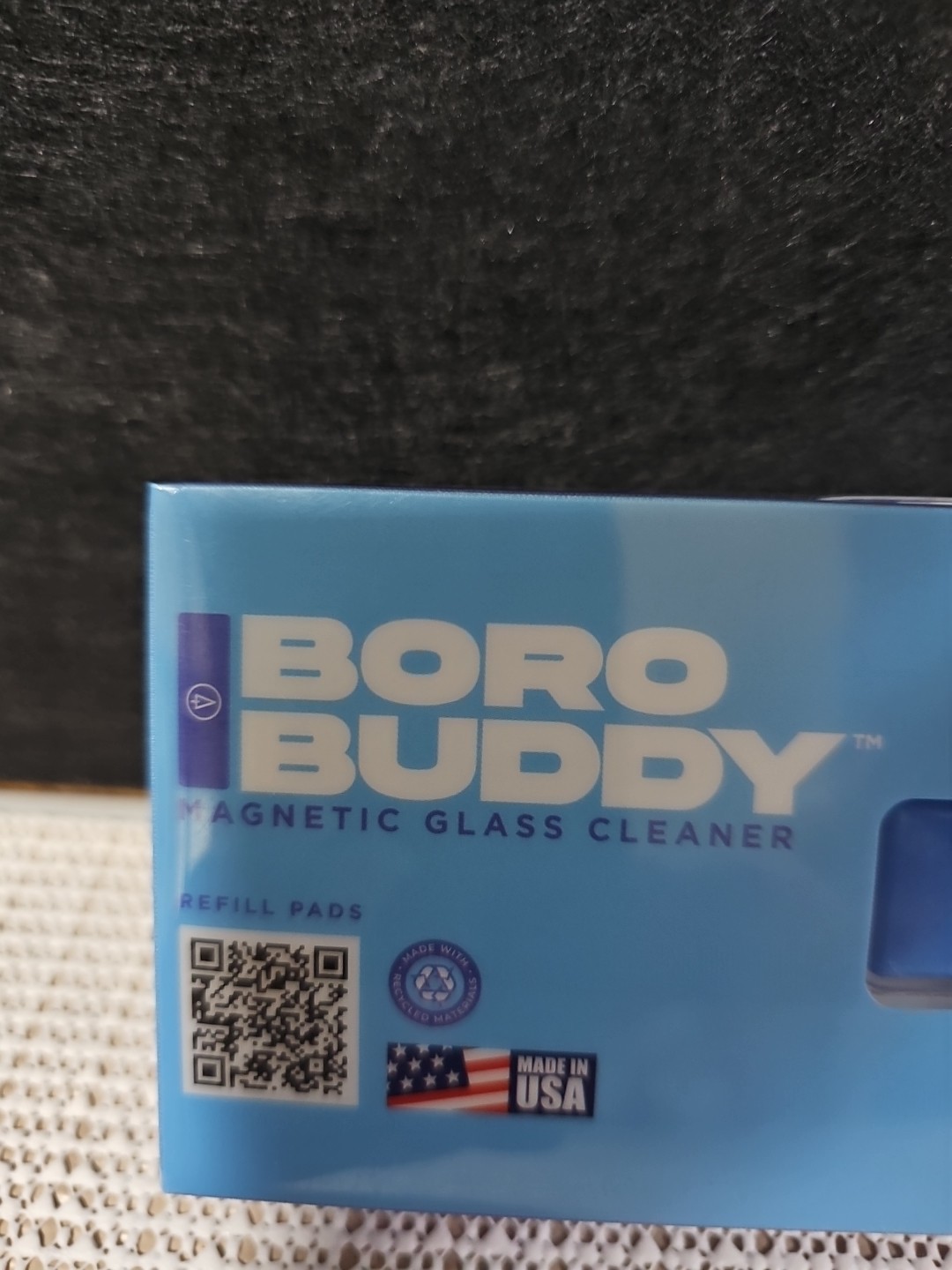 BoroBuddy – Magnetic Glass Cleaner Blue