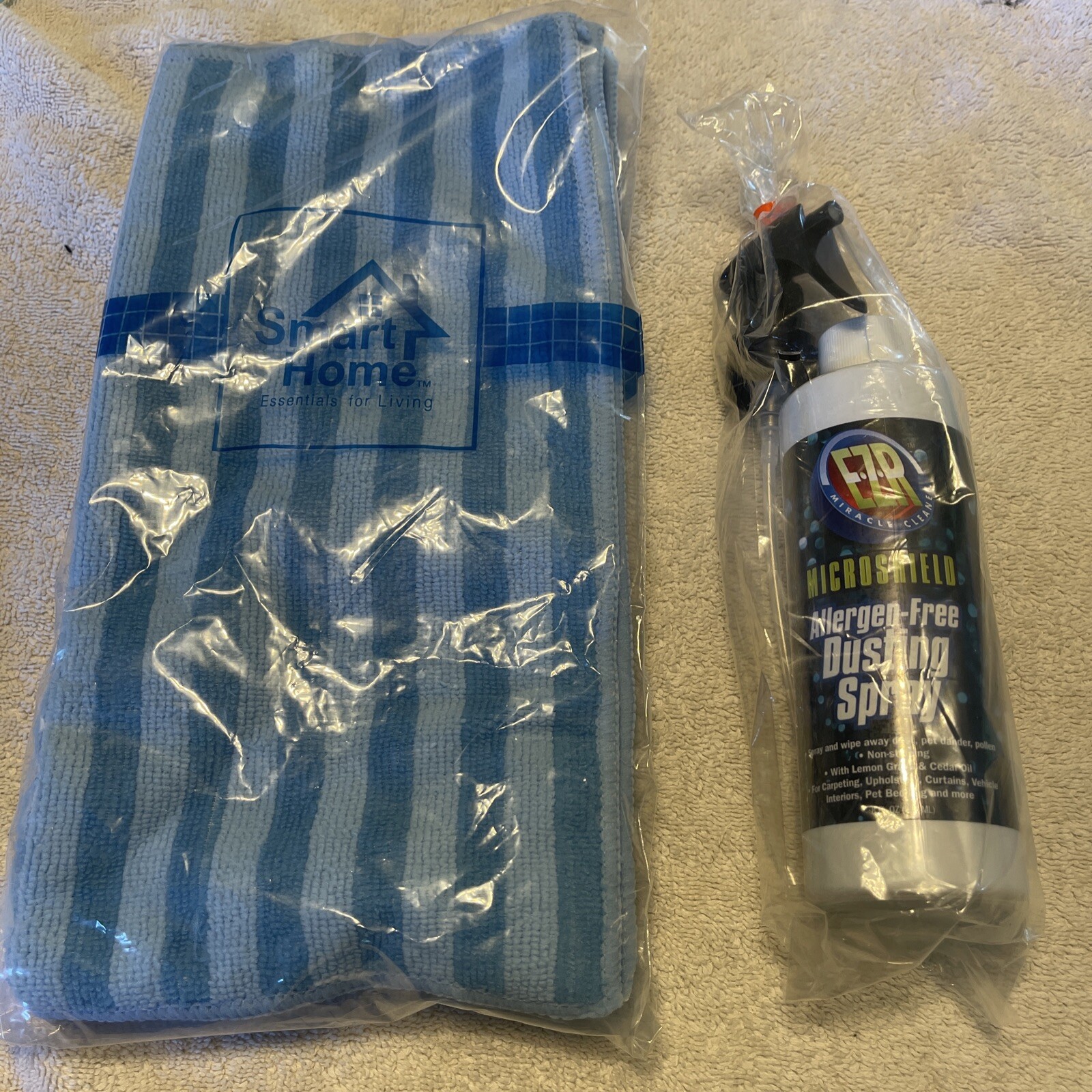 Dusting & Cleaning Spray EZR Miracle Cleaner Allergen-free (3 Microfiber Cloths