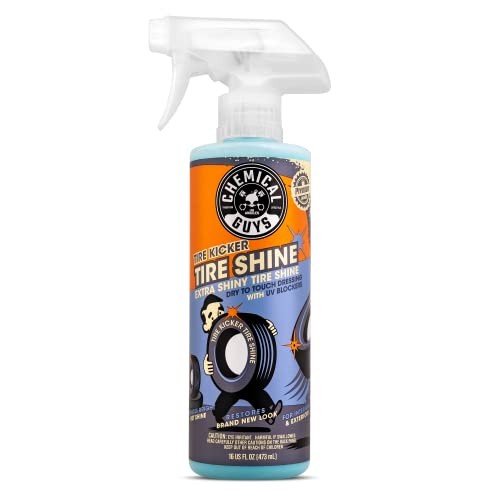 Chemical Guys Tire Kicker Extra Glossy Tire Shine Spray 16 oz Rubber Vinyl Trim