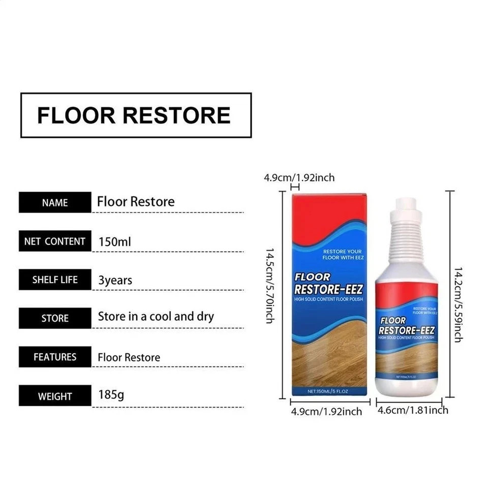 Clean-Eez Ultimate Floor Restorer & Polish – Revitalize And Shine Wood 150ml