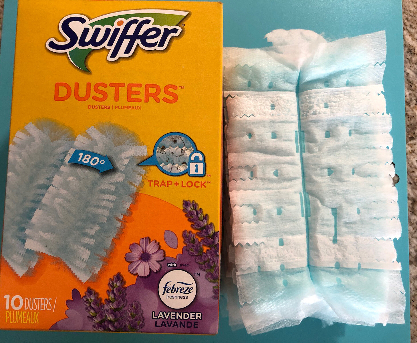 Swiffer Duster 21461 Light Blue Lavender ( 16 Total ) Fast Shipping