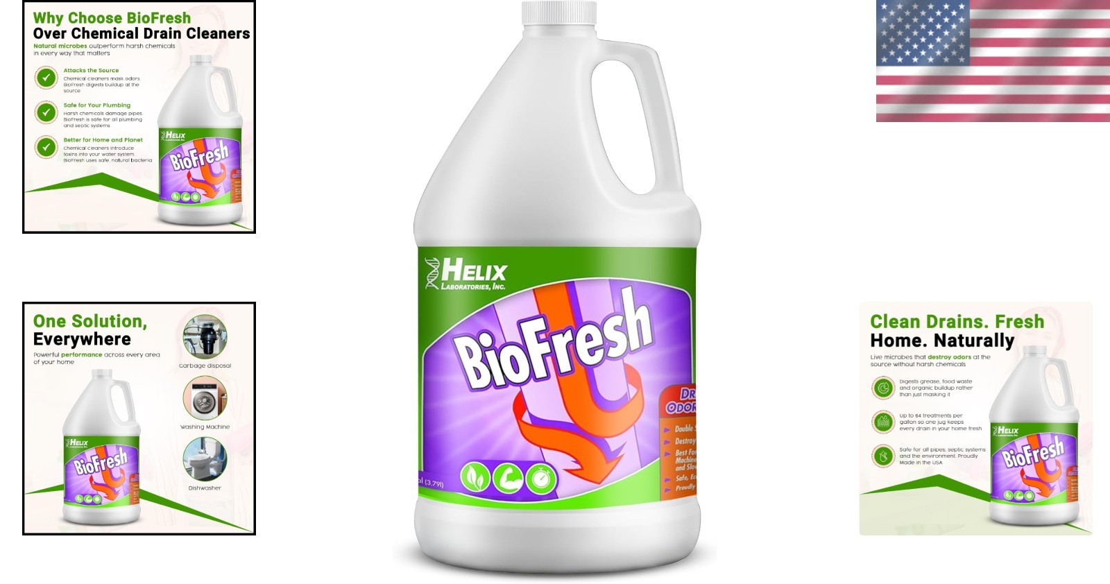 Smell Remover for Garbage Disposals – 1 Gallon