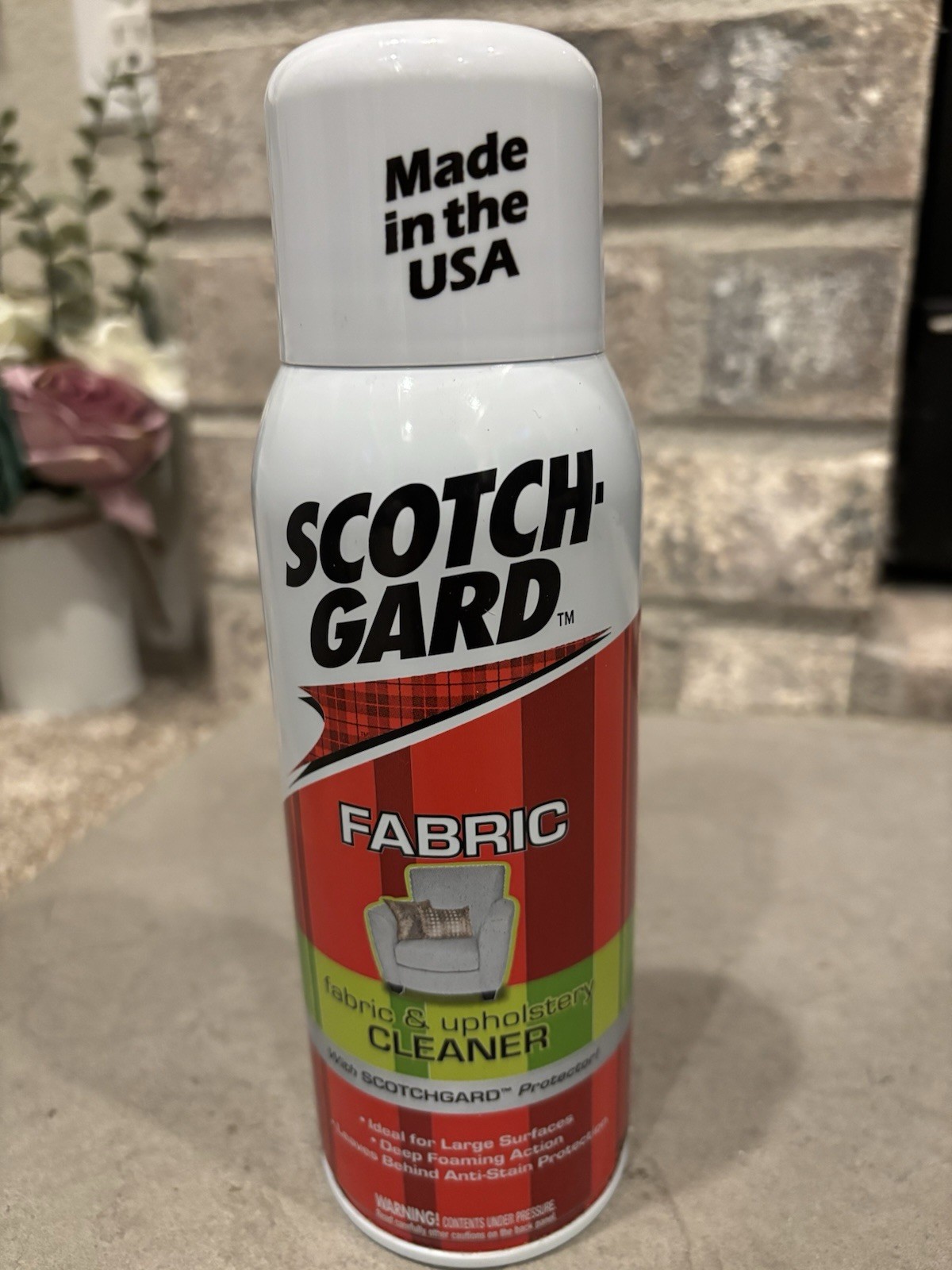 Scotchgard 3M Fabric And Upholstery Cleaner 14oz NOS 2011 USA -NEW!