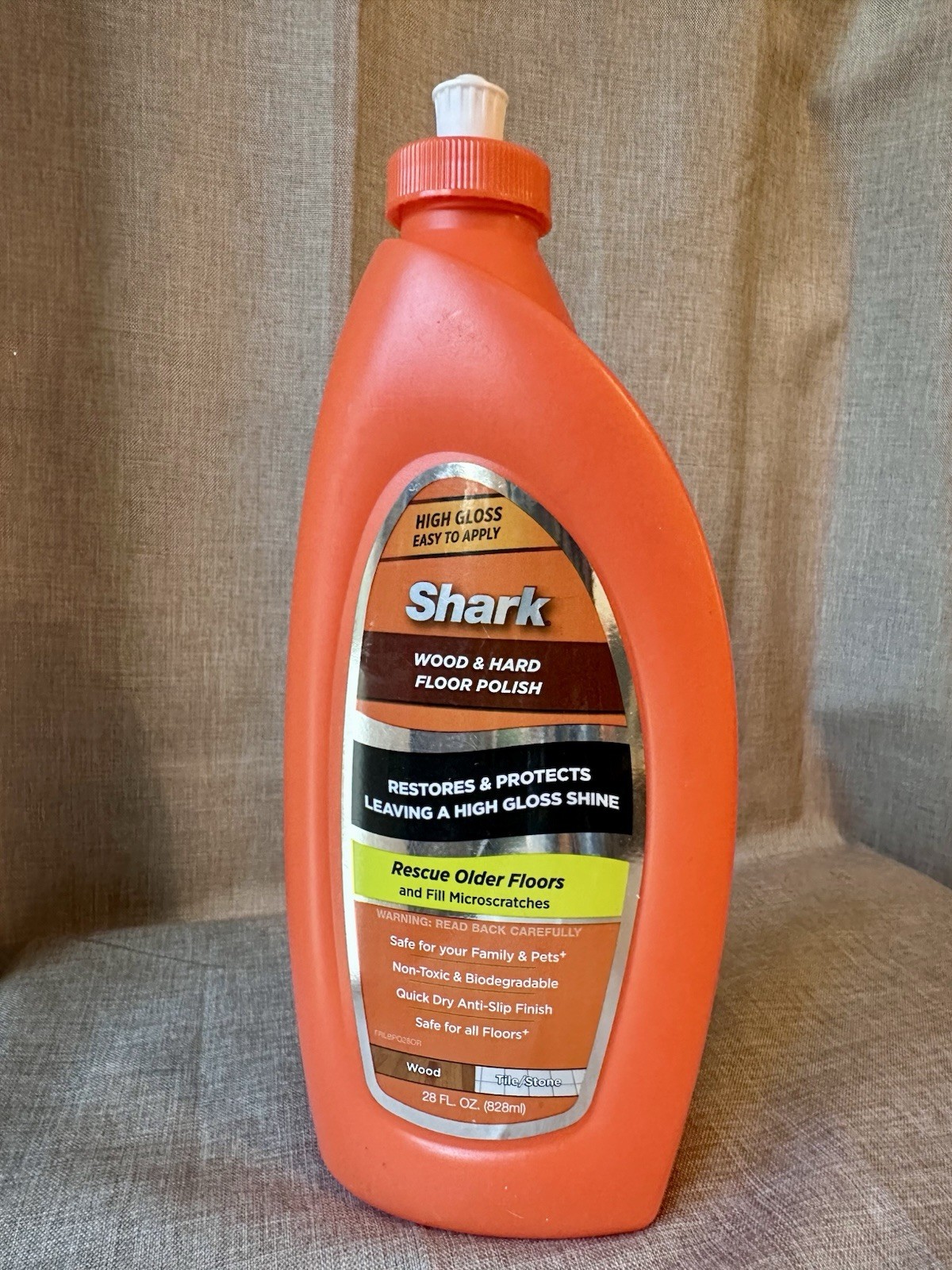 SHARK Wood & Hard Floor Cleaner Wood Floor Polish 28 oz. Discontinued NEW SEALED