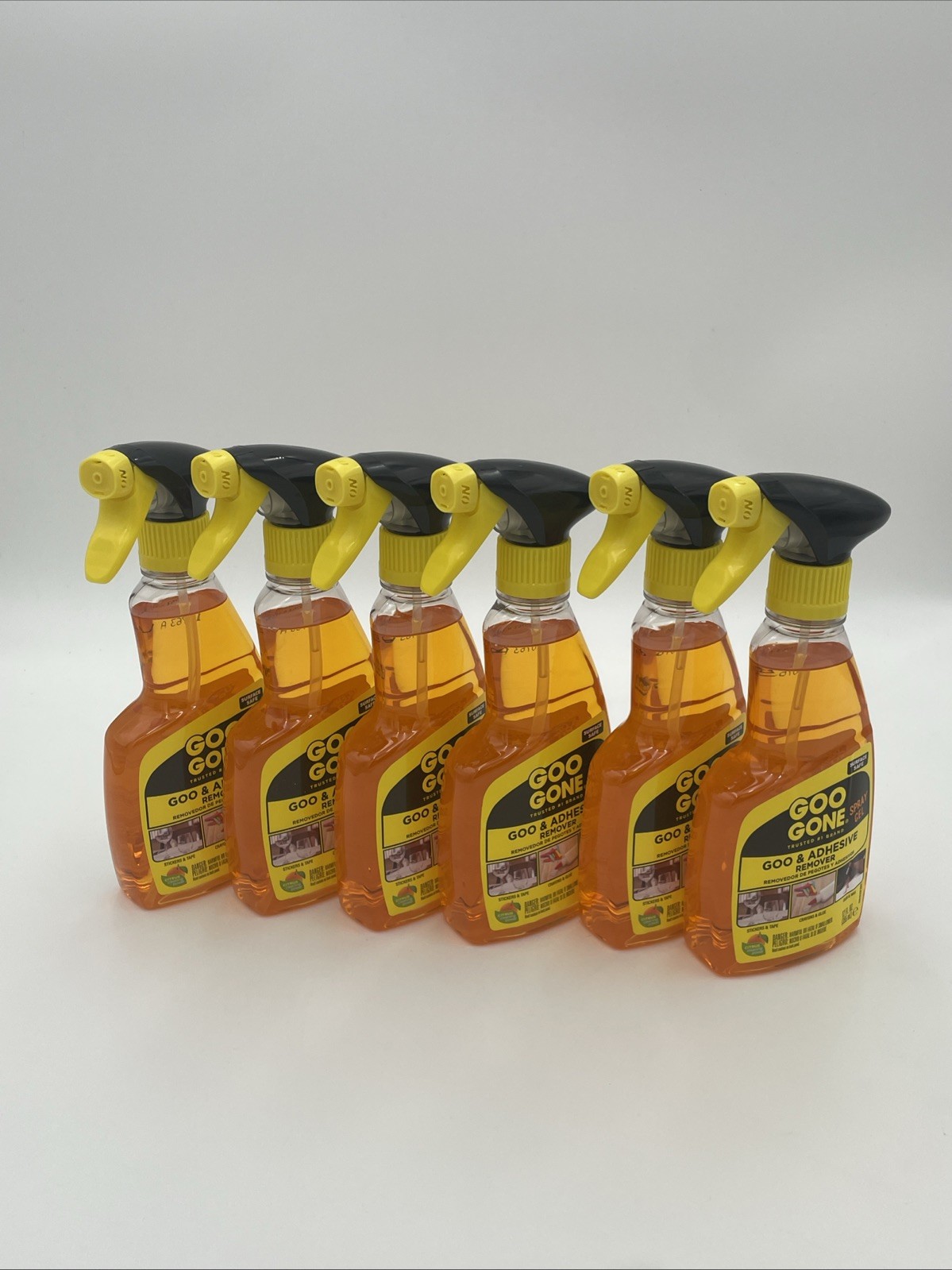 Value 6 Pack! 6 Bottles Goo Gone 12 fl oz Spray Gel Goo & Adhesive Remover