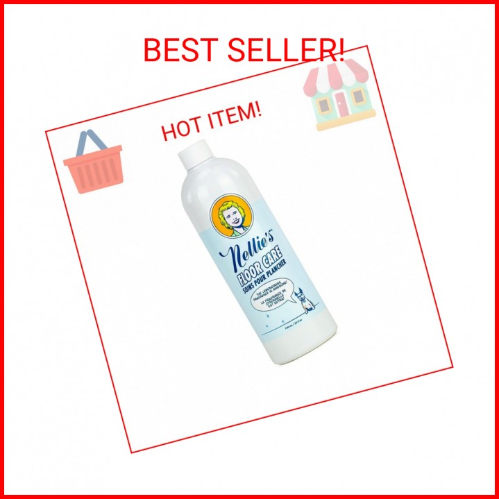 Nellie’s Floor Care – Plant-Based Floor Cleaner for Hardwood, Tile, Ceramic, and