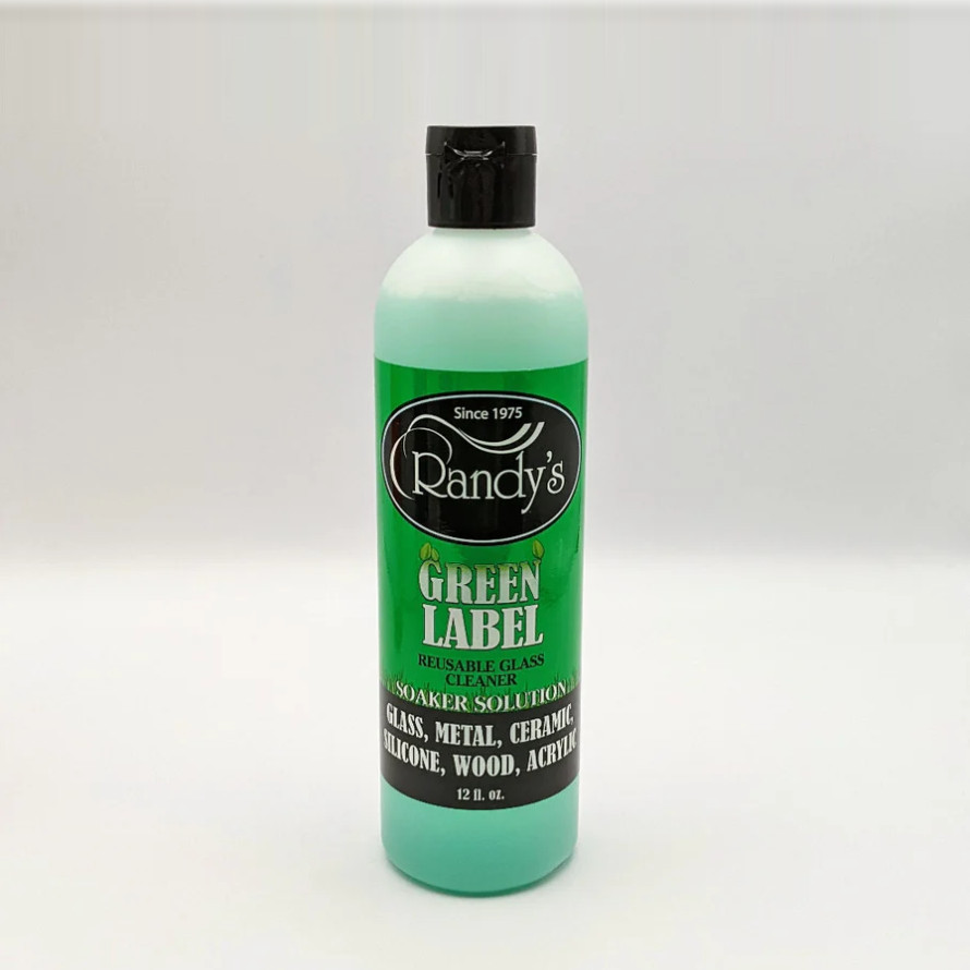 Randy’s Green Label 12oz Glass Cleaner Liquid Surface Degreaser Metal & Ceramic