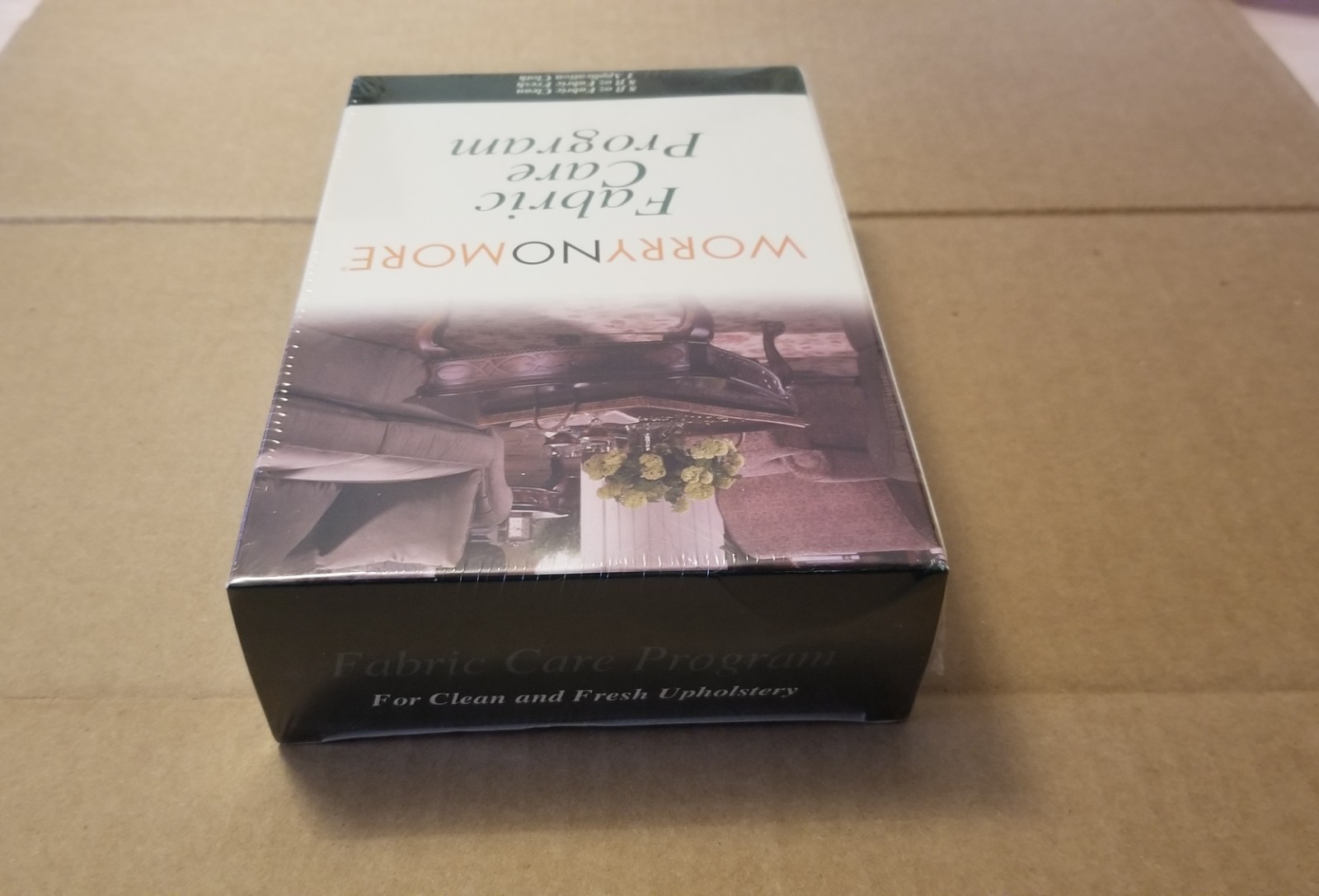 Worry No More Fabric Care Program kit clean & fresh upholstery New sealed