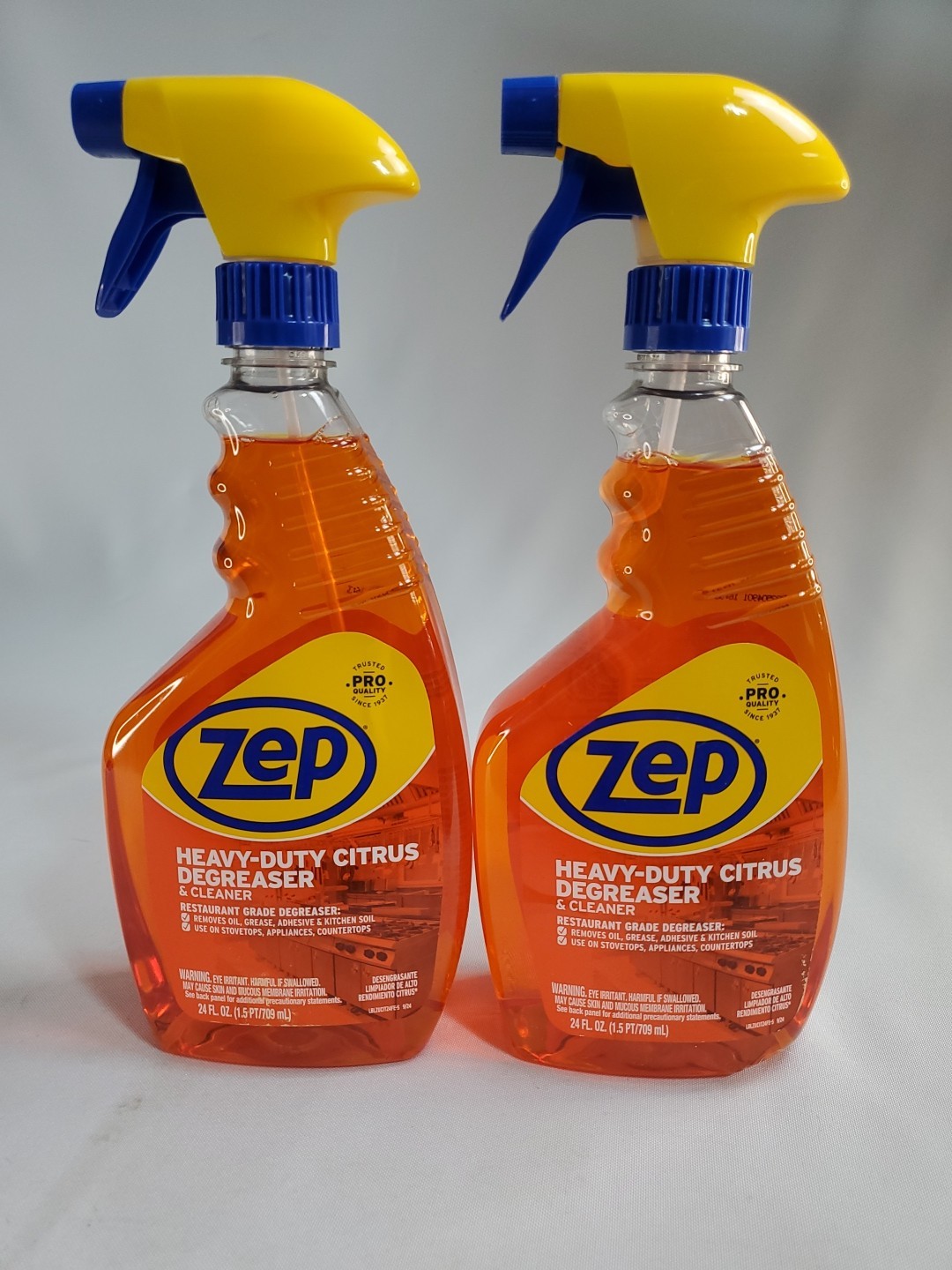 (2-Pack) Zep HEAVY DUTY Restaurant Grade PRO Quality KITCHEN DEGREASER & CLEANER