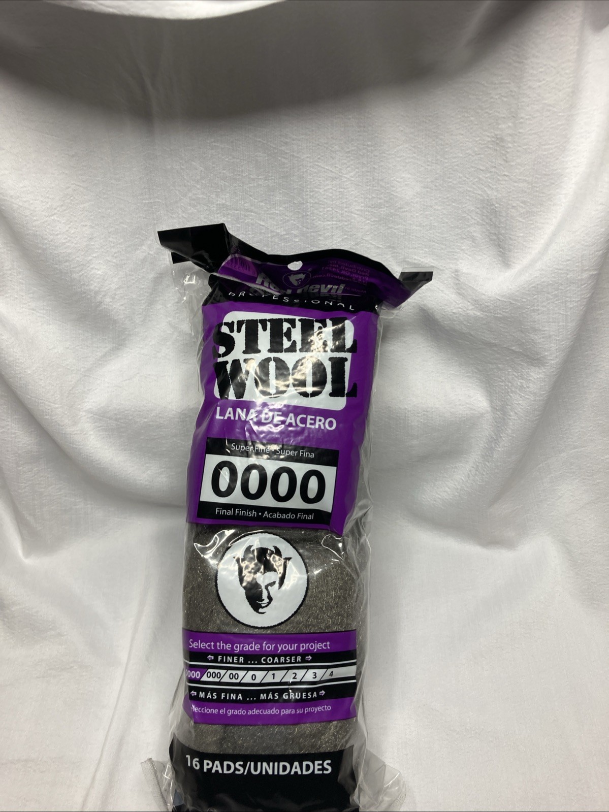 Steel Wool, Super Fine/Final , #0000 Red Devil 0310 75339103104. 16 Pads Total.