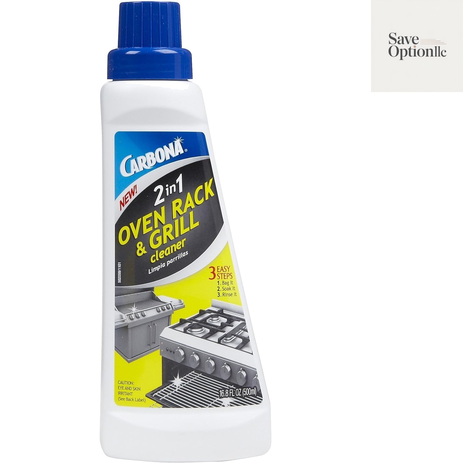 2-in-1 Oven Rack and Grill Cleaner Bagged 16.8 Oz
