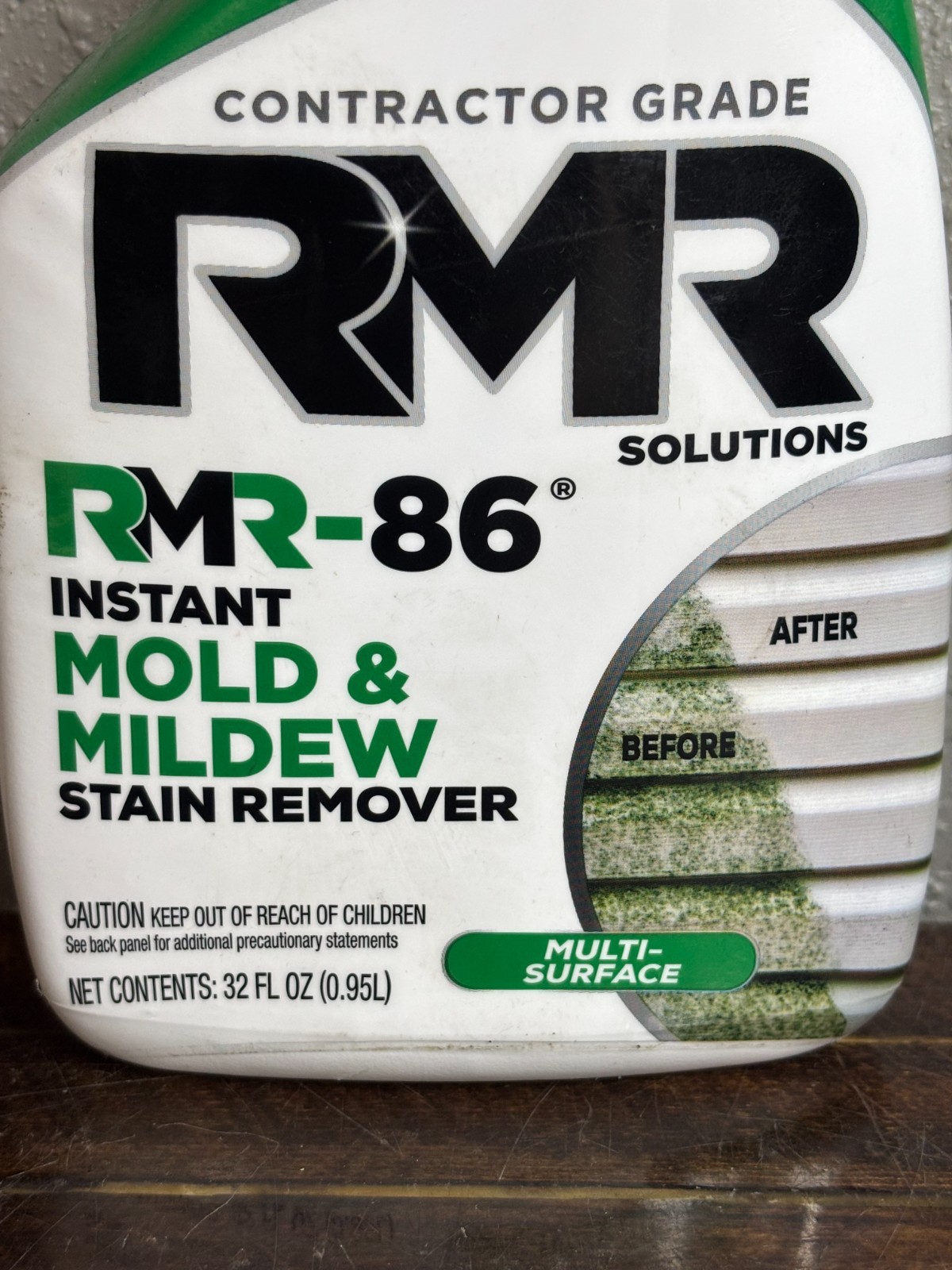 RMR-86 Solutions Instant Mold & Mildew Stain Remover Multi Surface 32oz