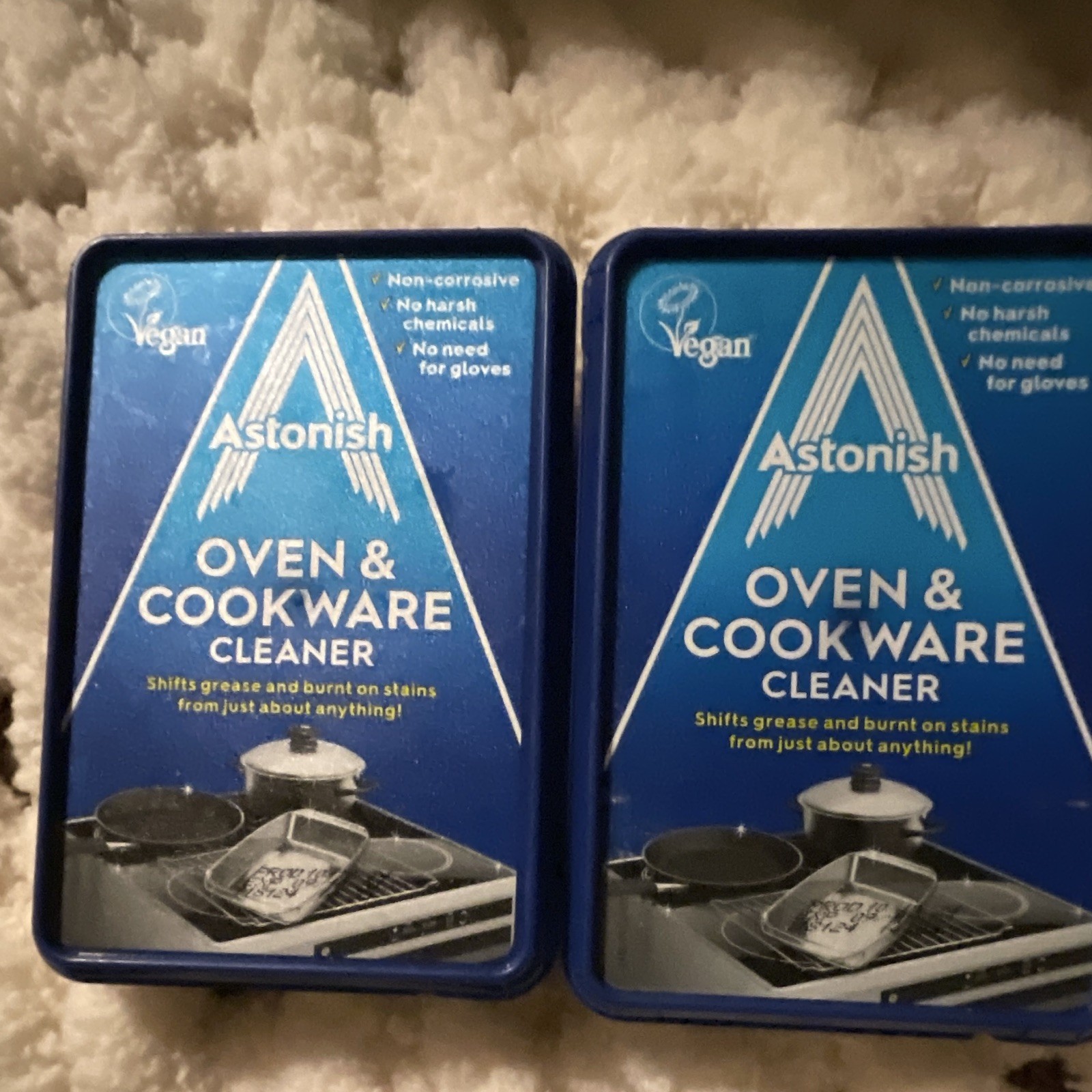 Astonish Oven & Cookware Cleaner Paste 150g 2 Pack Vegan Unscented