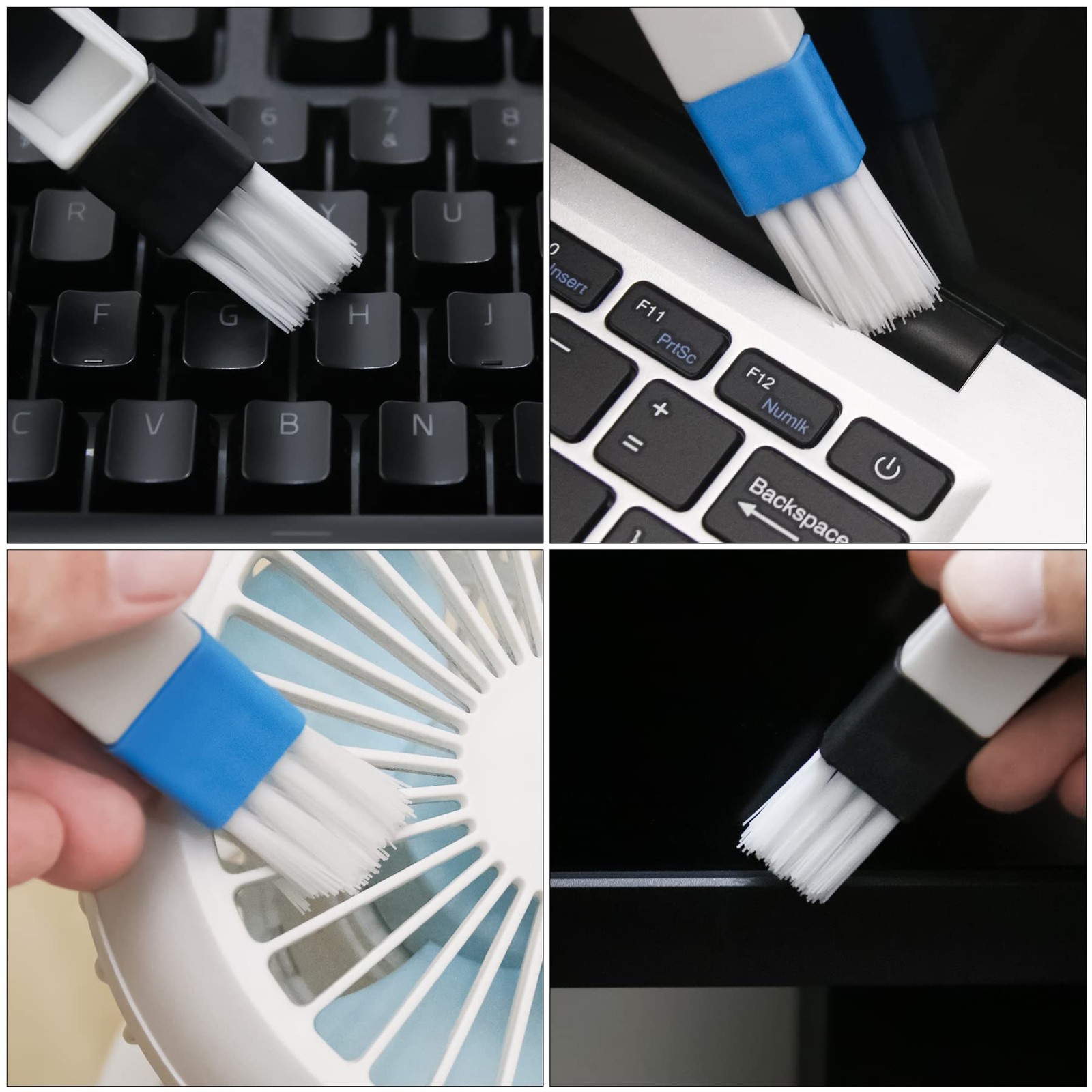 Handheld Groove Gap Cleaning Tools Window Track Cleaning Brush Crevice Cleaning