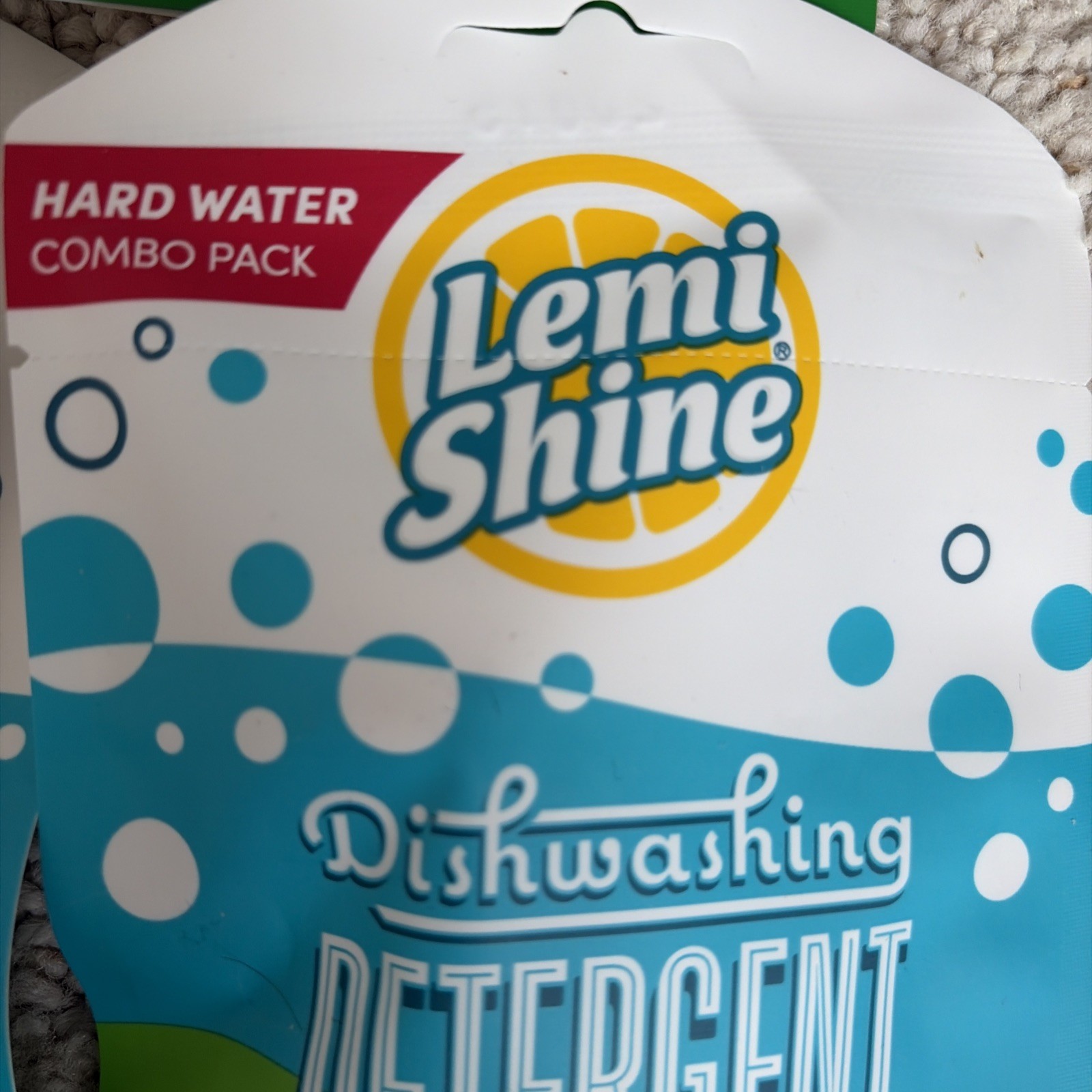 9 PACKS Lemi Shine Dishwashing Detergent + Booster Tablet Hard Water Combo Pack