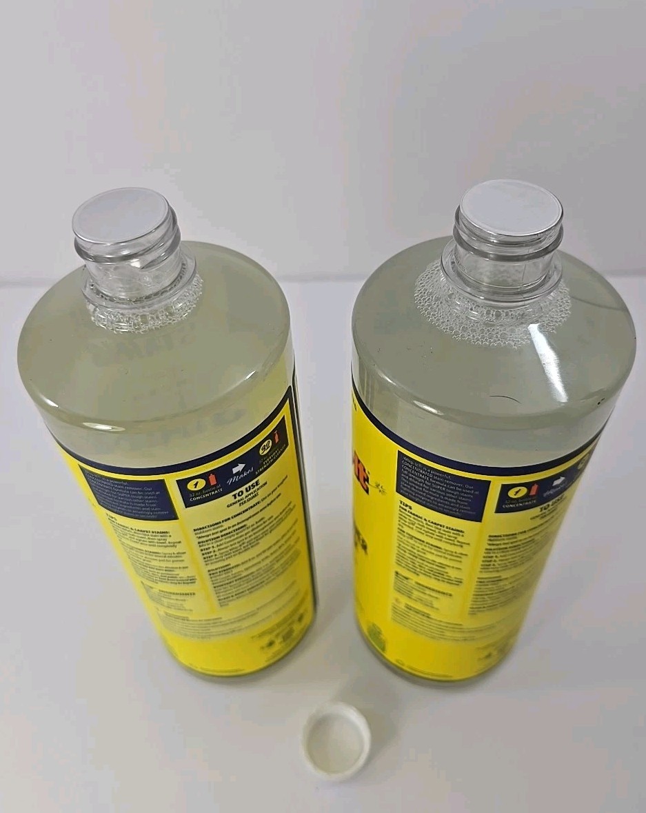 2 Whip-It Plant Derived Multi Purpose Stain Remover&Cleaner Concentrate 32 fl oz