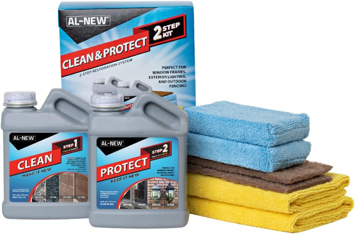 Ultimate Patio Furniture Cleaner Bundle Patio Cushion Cleaner Clean & Protect 16