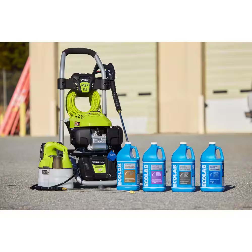 1 Gal. All Purpose Premium Pressure Wash Concentrate, Removes Stains on Patios,